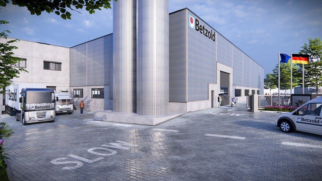 Neubau Betzold: Kunststoffproduktionshalle